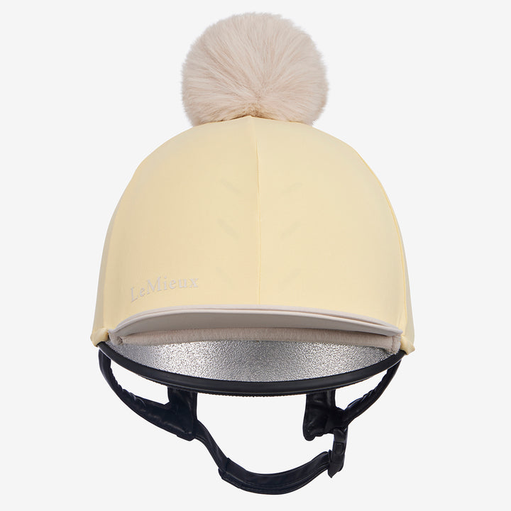 LeMieux Pom Hat Silk - Mimosa/Stone