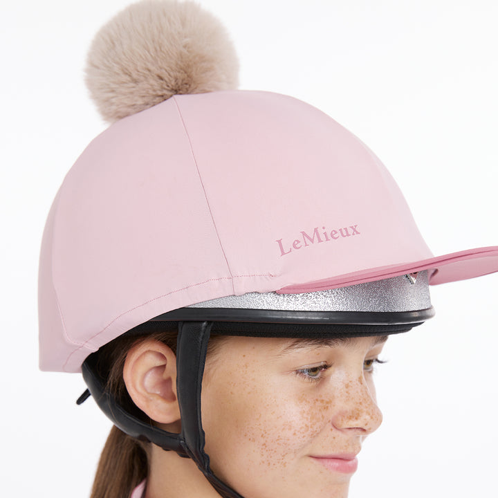 LeMieux Pom Hat Silk - Blossom/Peony