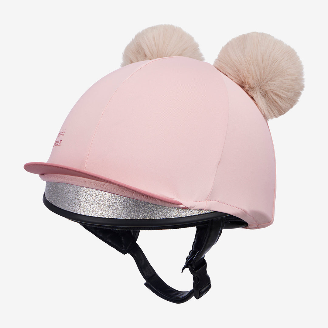 LeMieux Mini Double Pom Hat Silk - Blossom