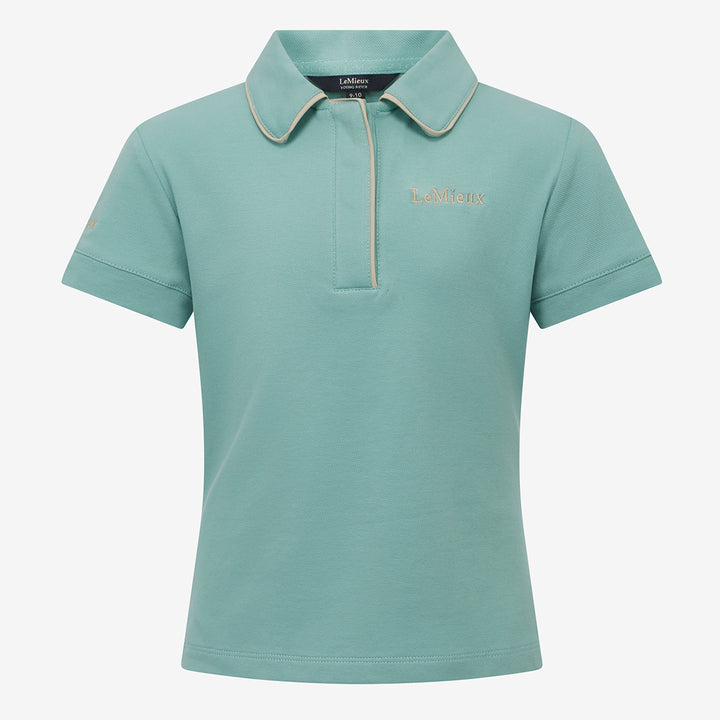 LeMieux Young Rider Polo Shirt - Aqua