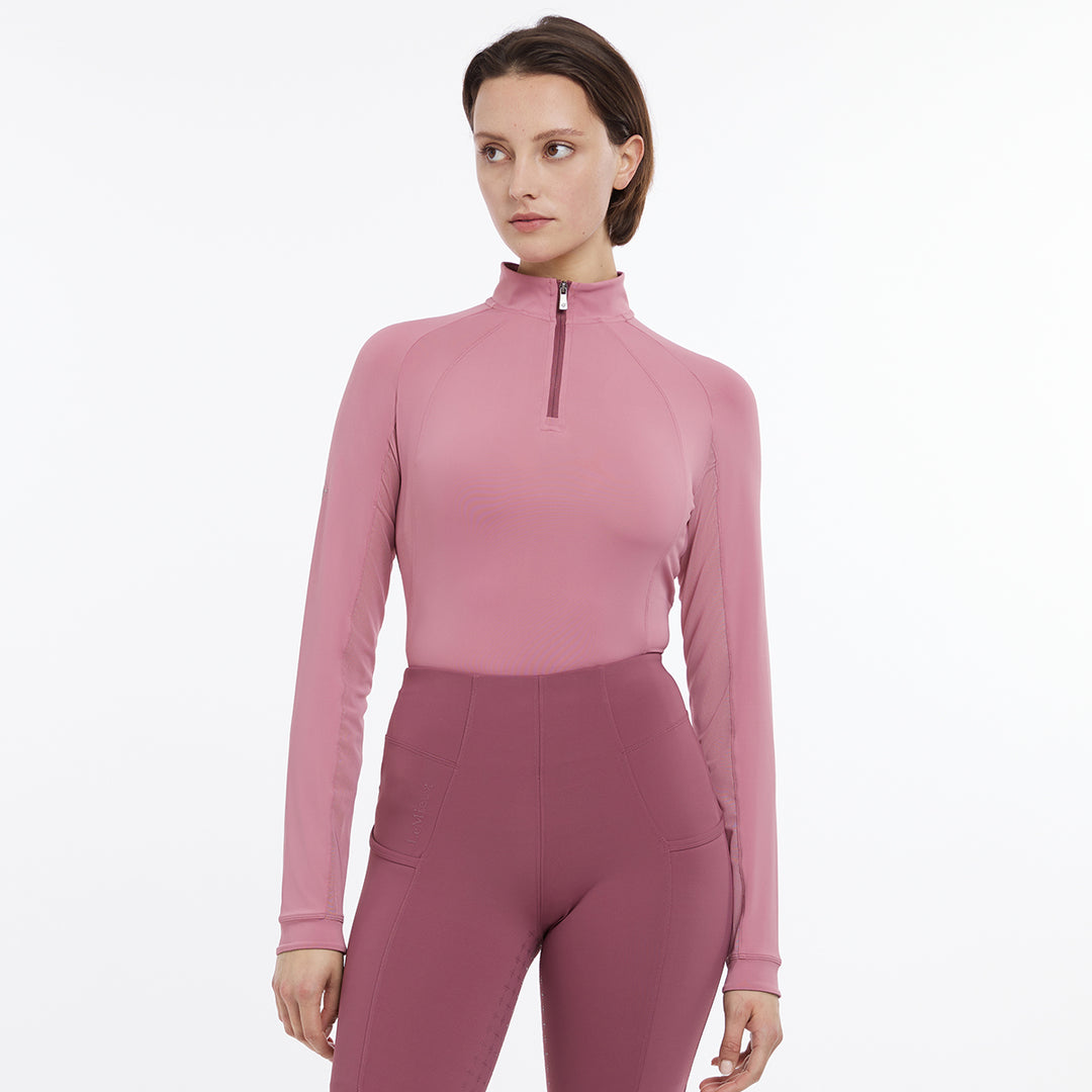 LeMieux Ladies Halle Lightweight Base Layer - Peony