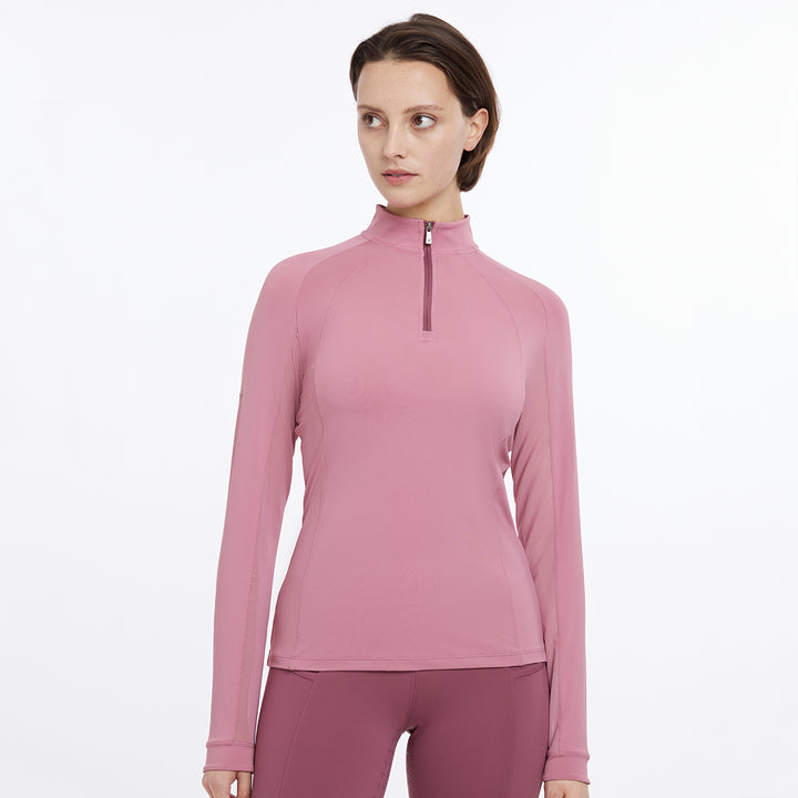 LeMieux Ladies Halle Lightweight Base Layer - Peony