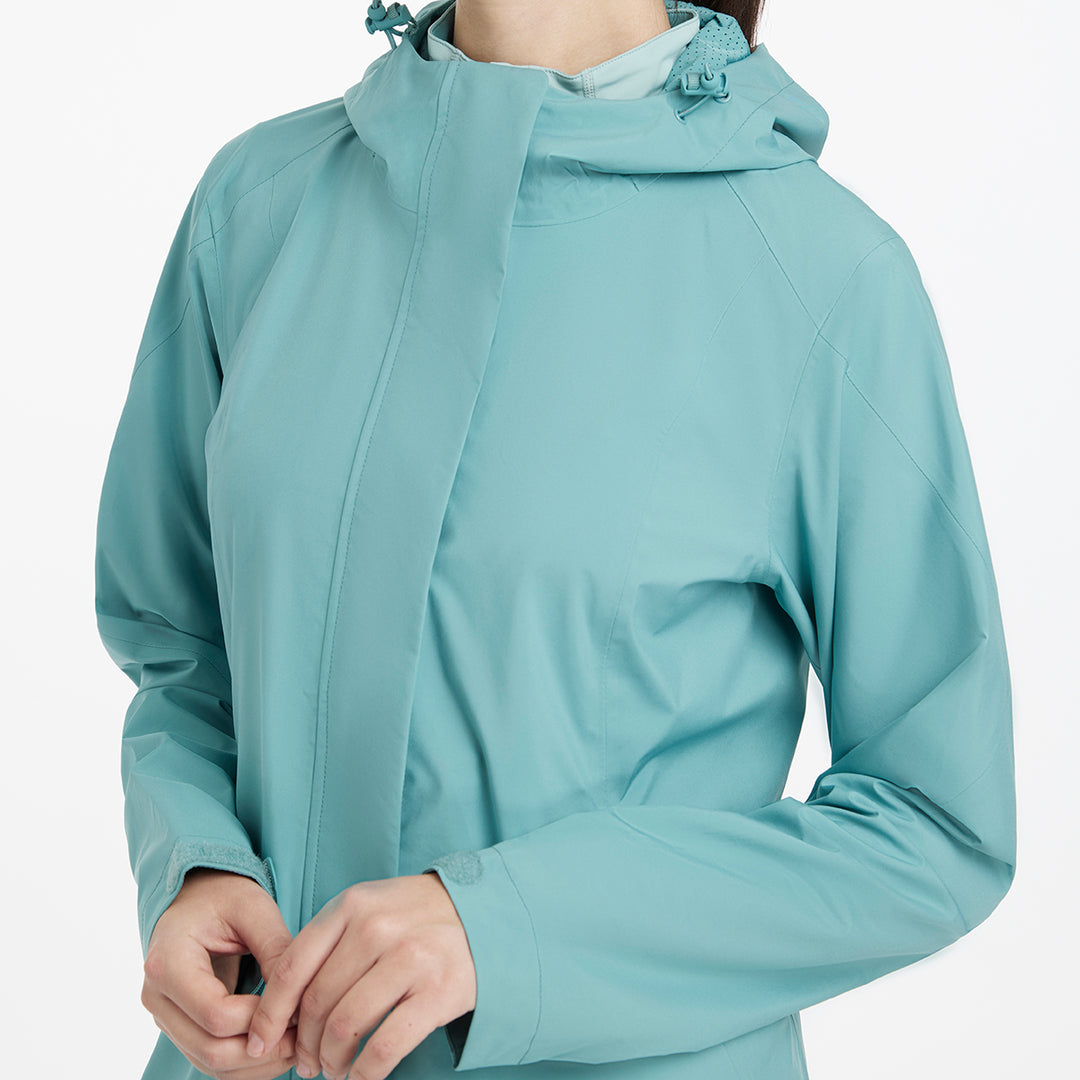 LeMieux Ladies Isla Short Waterproof Jacket - Lagoon