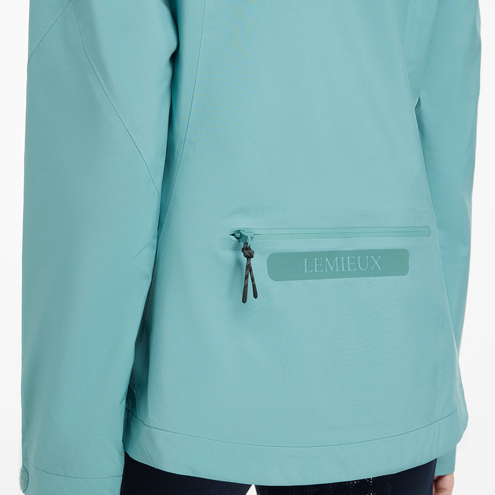 LeMieux Ladies Isla Short Waterproof Jacket - Lagoon