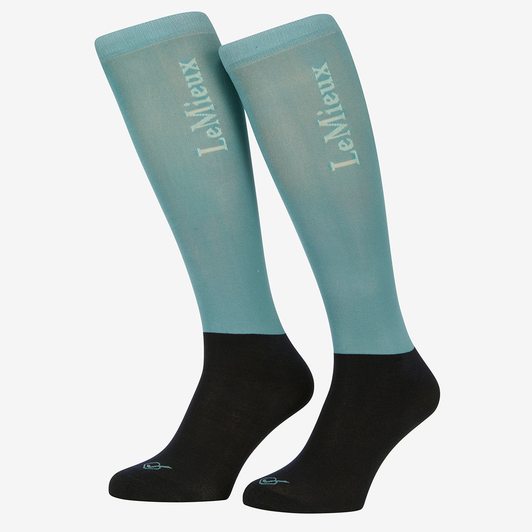 LeMieux Competition Socks 2 Pack - Lagoon