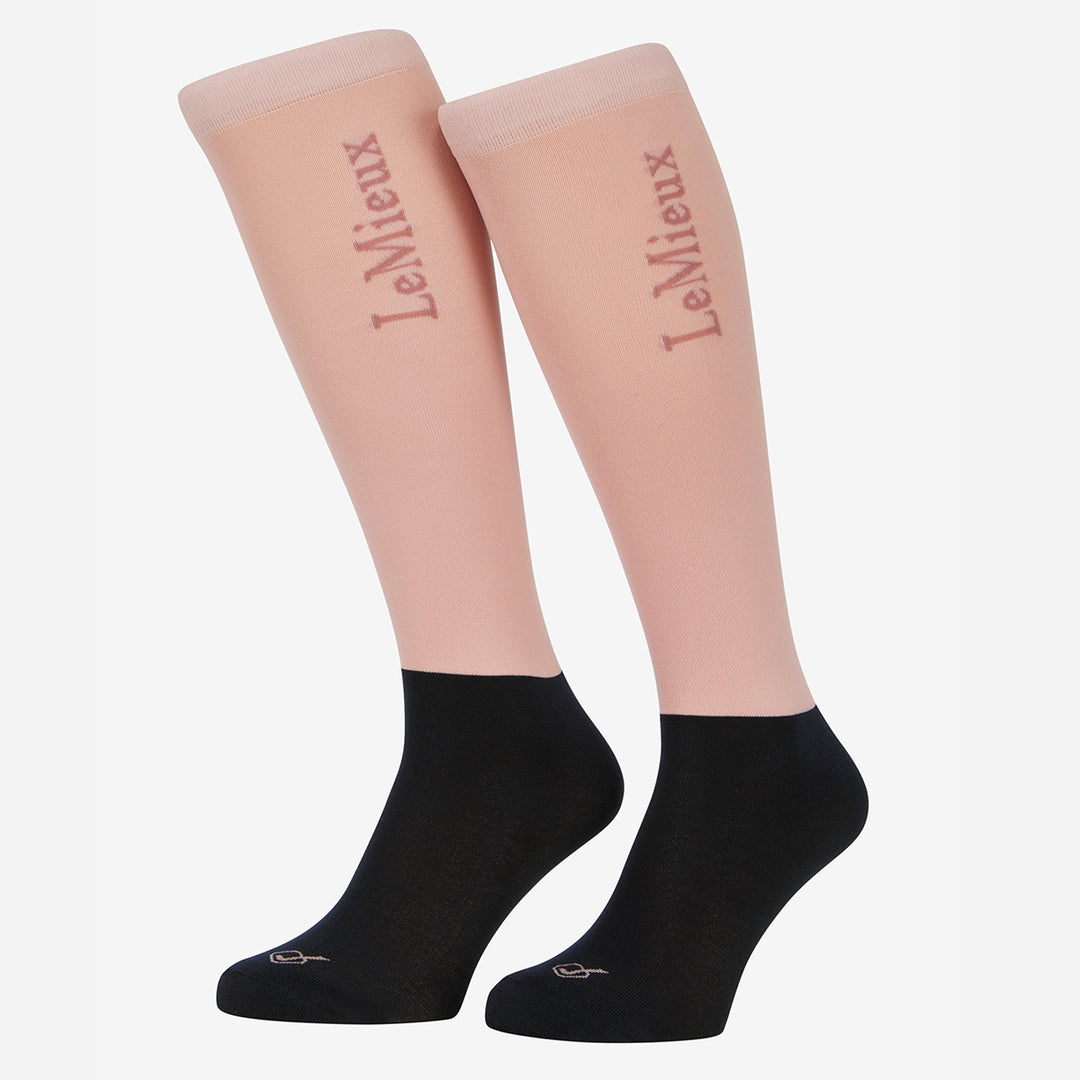 LeMieux Competition Socks 2 Pack - Blossom