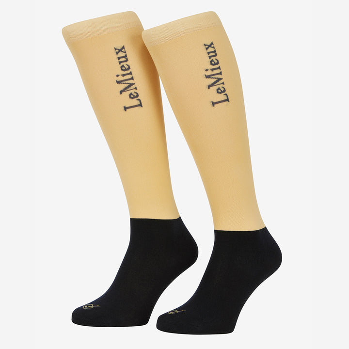 LeMieux Competition Socks 2 Pack - Mimosa