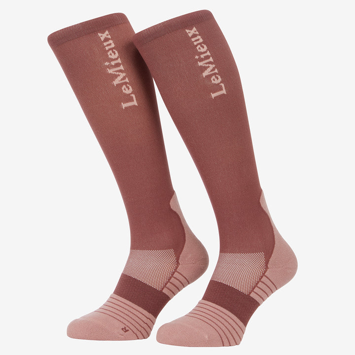 LeMieux Performance Sock - Rosewood