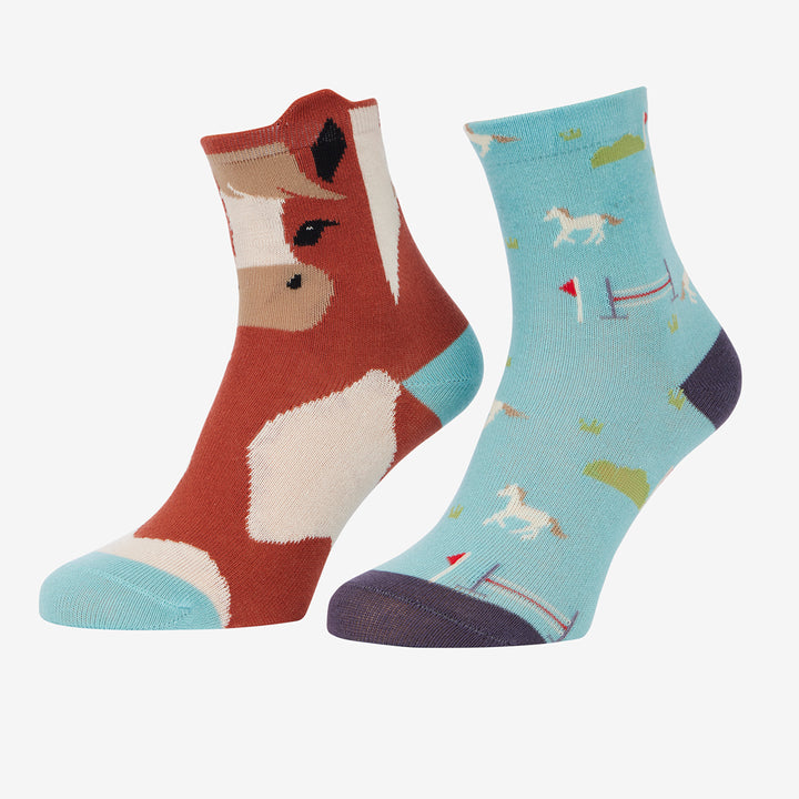 LeMieux Mini Character Socks 2 Pack - Flash