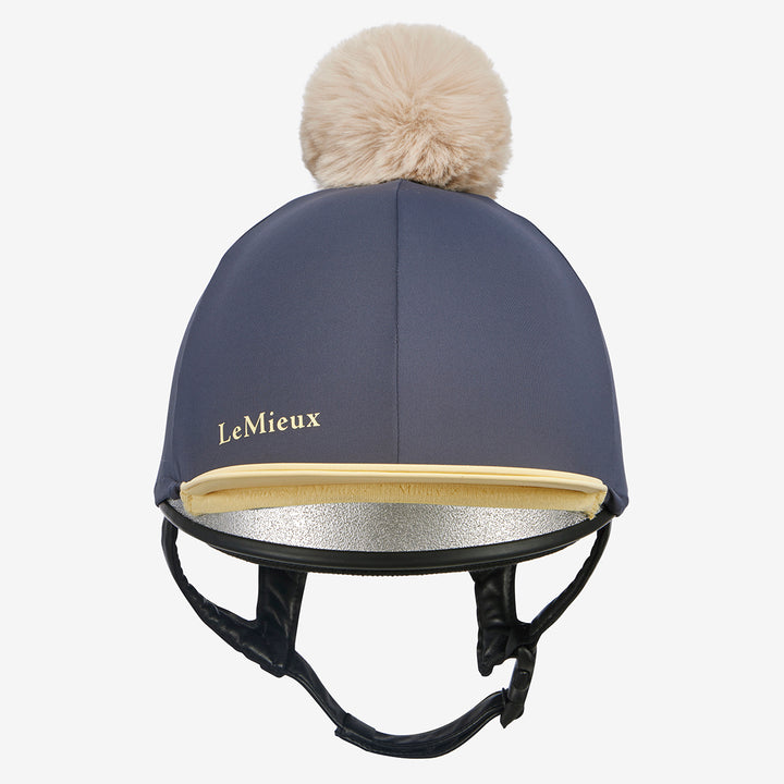 LeMieux Pom Hat Silk - Dusk/Mimosa