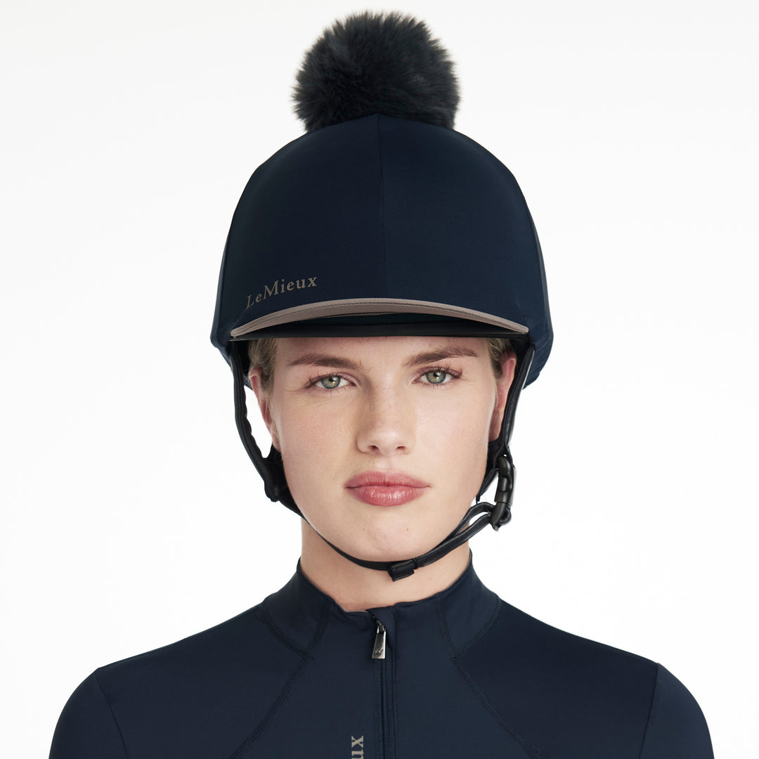LeMieux Classique Pom Hat Silk
