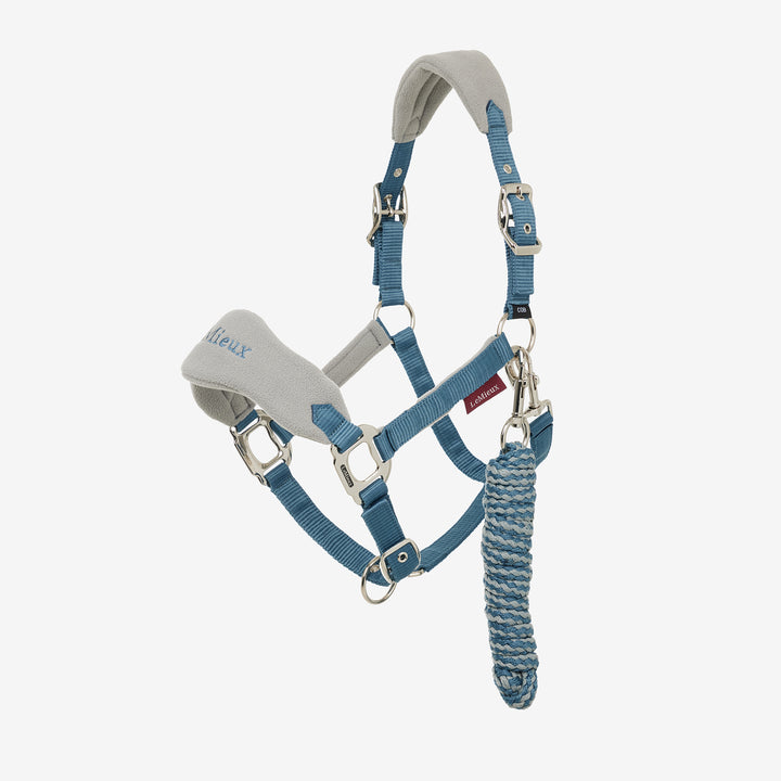 LeMieux Vogue Headcollar & Leadrope - Ice Blue