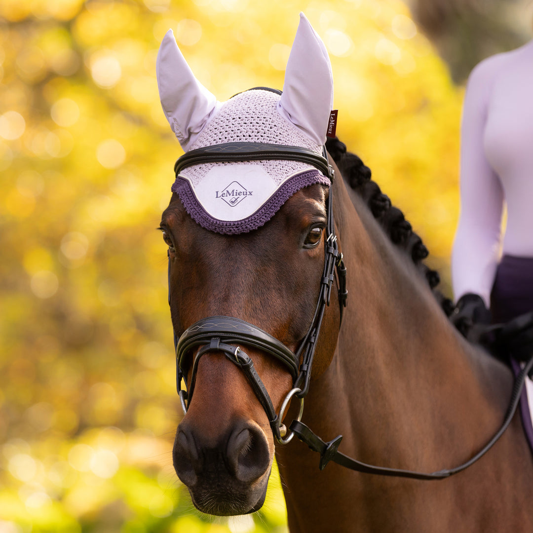 LeMieux Classic Fly Hood Lilac