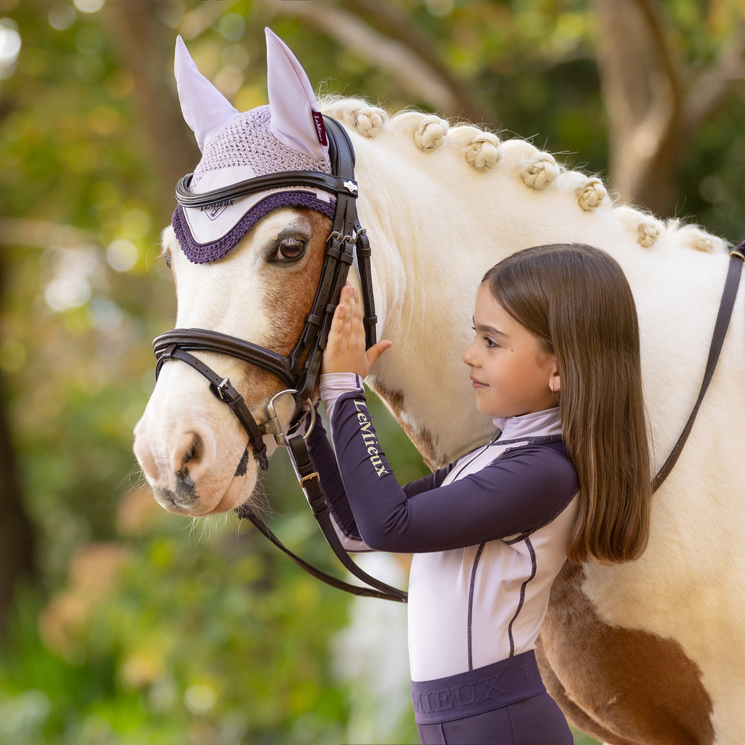 LeMieux Mini Classic Fly Hood Lilac