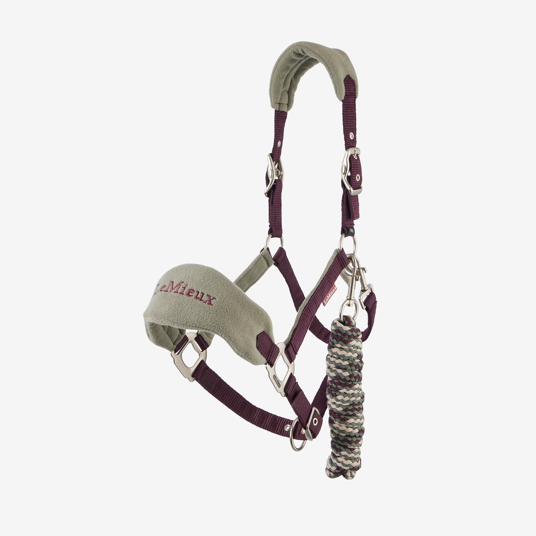 LeMieux Vogue Headcollar & Leadrope Damson