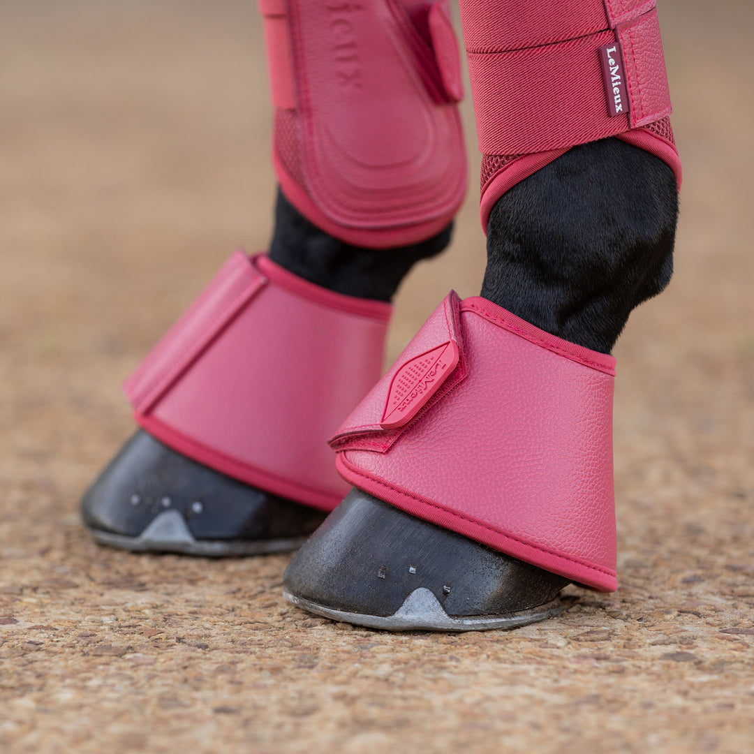 LeMieux Arika Over Reach Boots Cranberry