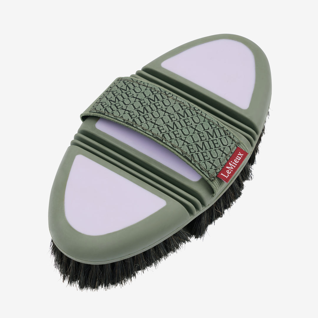 LeMieux Flexi Horse Hair Body Brush - Lilac