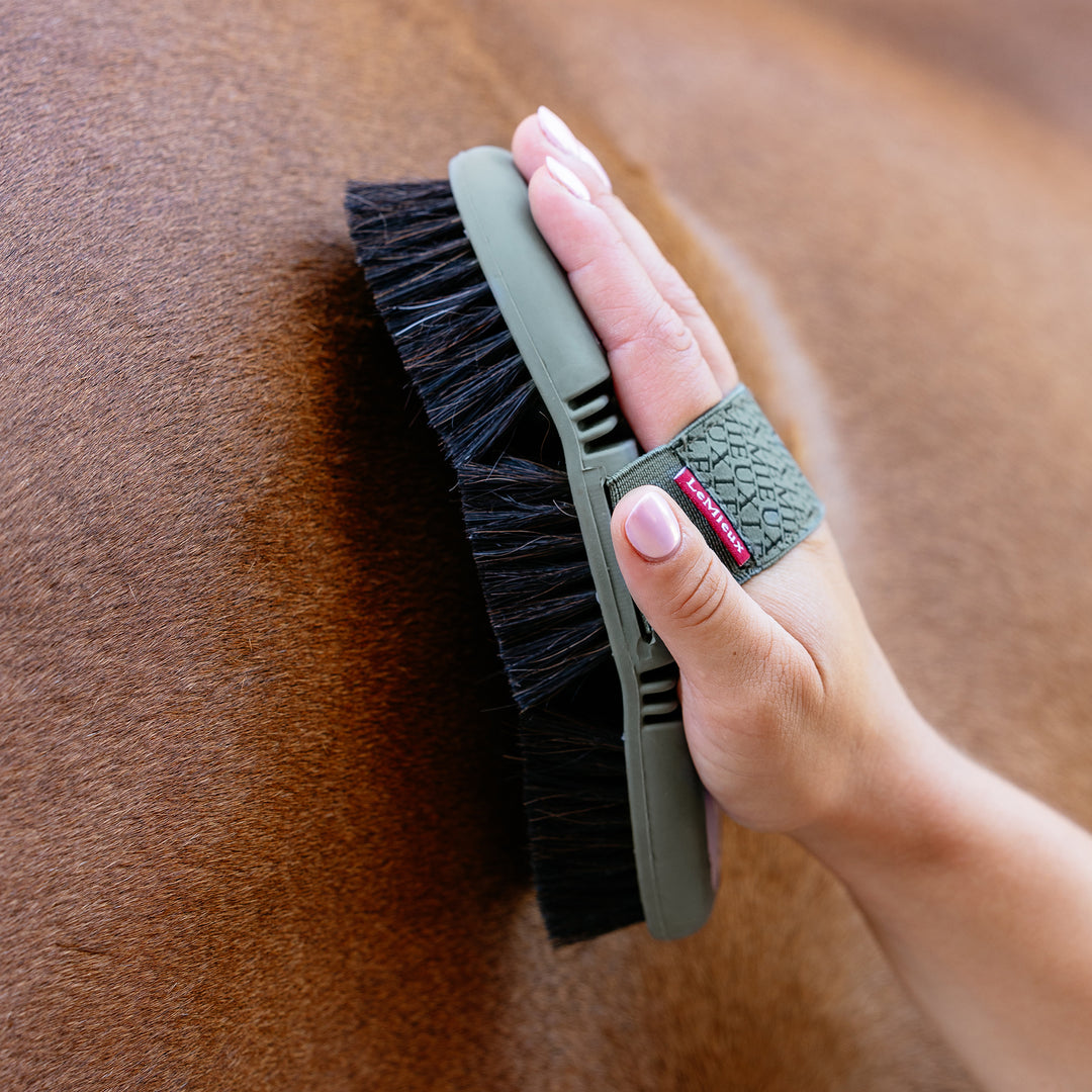 LeMieux Flexi Horse Hair Body Brush - Lilac