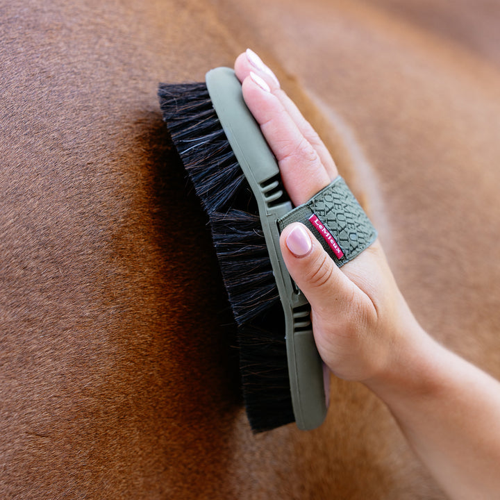LeMieux Flexi Horse Hair Body Brush - Lilac