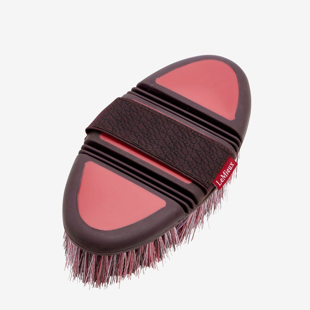LeMieux Flexi Flicky Brush Cranberry
