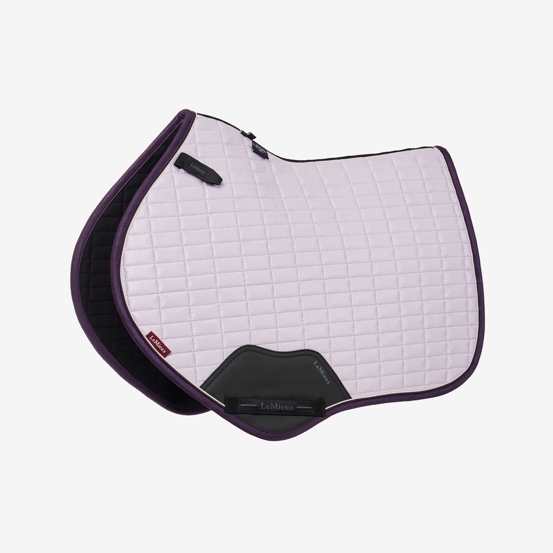 LeMieux Suede Close Contact Square Lilac