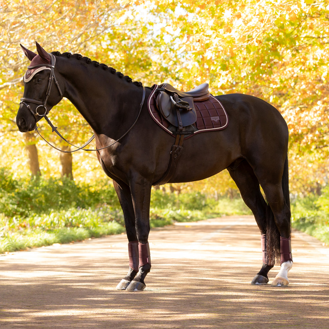 LeMieux Loire Classic Close Contact Square - Damson