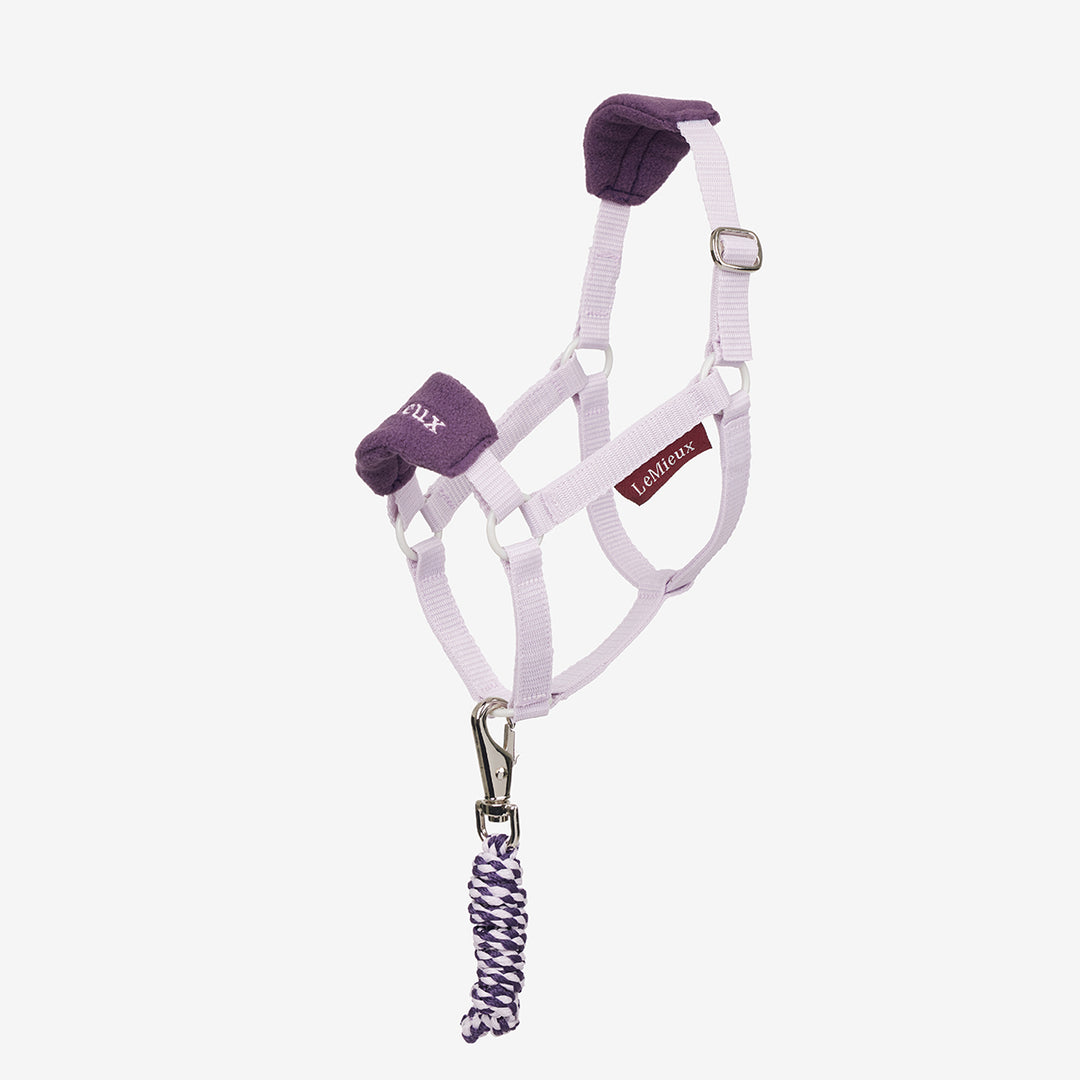 LeMieux Hobby Horse Vogue Headcollar & Leadrope - Lilac