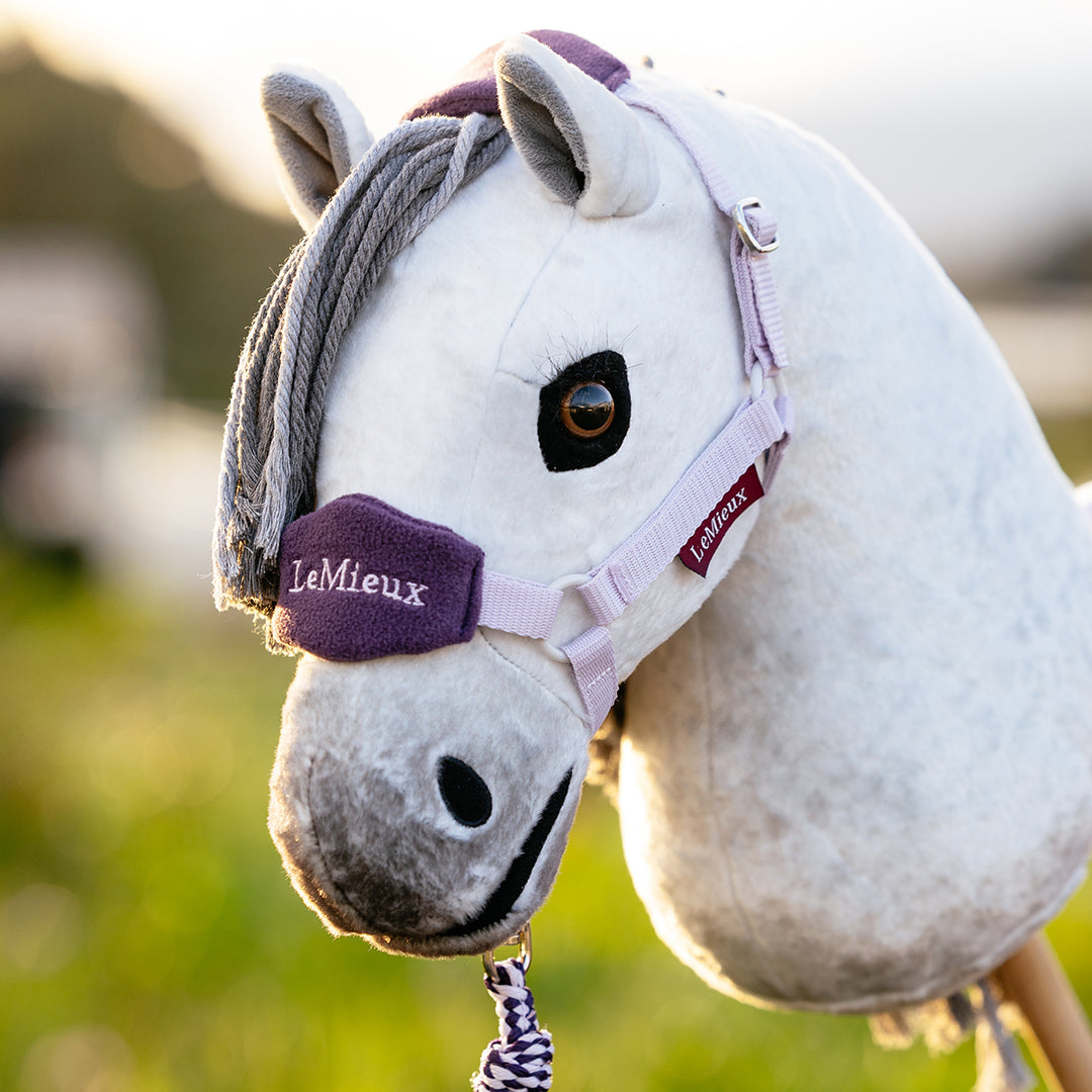 LeMieux Hobby Horse Vogue Headcollar & Leadrope - Lilac