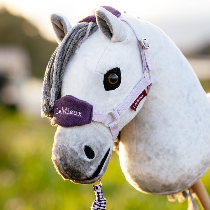 LeMieux Hobby Horse Vogue Headcollar & Leadrope - Lilac