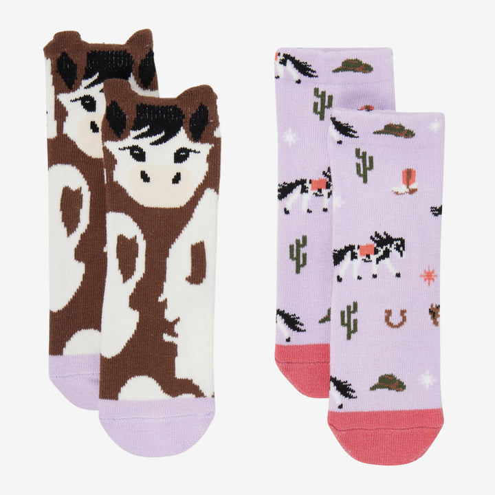 LeMieux Mini Cotton Character 2 Pack Paint Pony Socks