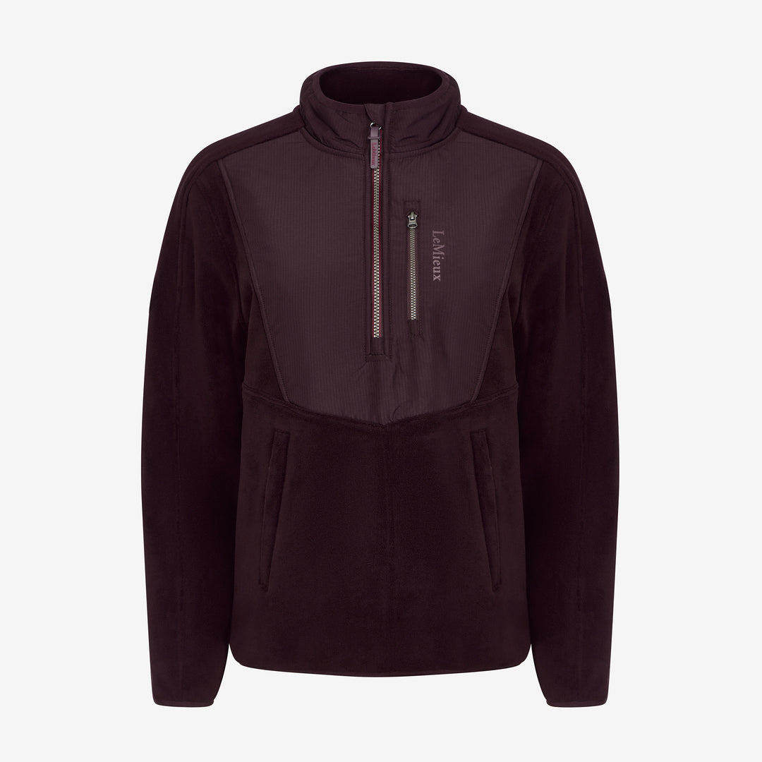 LeMieux Ladies Clara Hybrid Fleece Damson