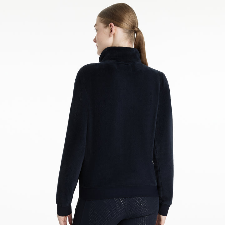 LeMieux Ladies Liberty Fleece Zip Through Navy