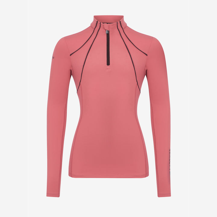 LeMieux Young Rider Mia Mesh Base Layer - Cranberry