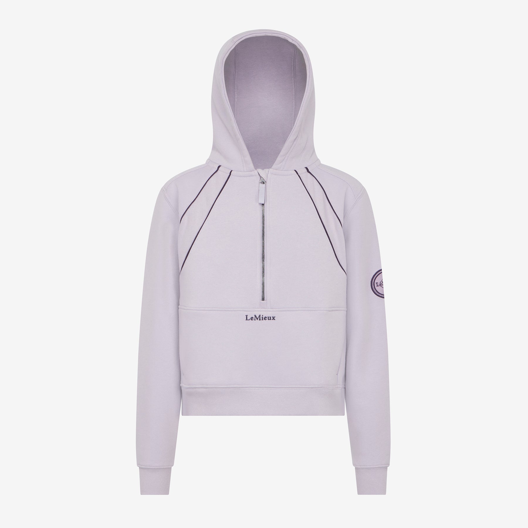 LeMieux Young Rider Hettie Half Zip Hoodie Lilac - Lilac | Millbry
