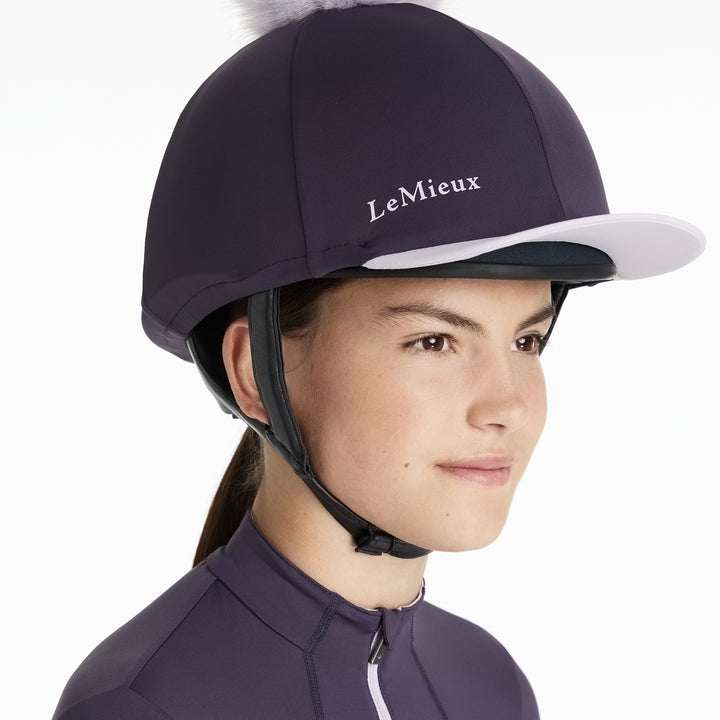 LeMieux Classique Pom Hat Silk - Juniper