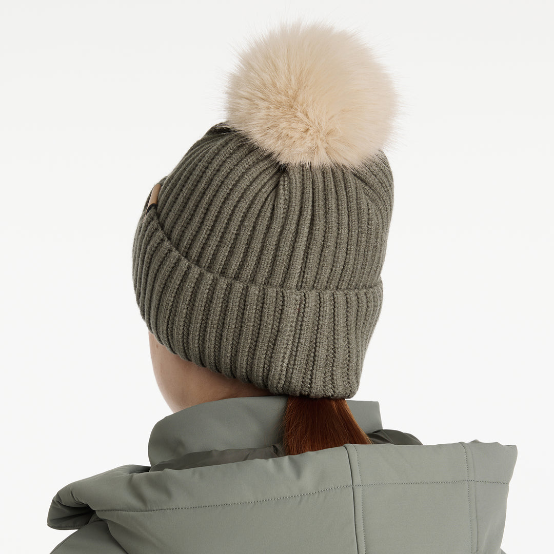 LeMieux Ladies Clara Rib Beanie Rosemary