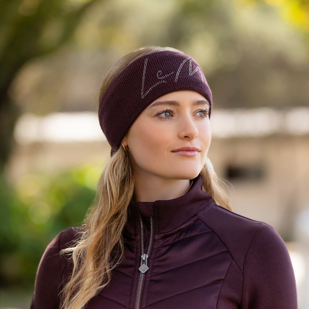LeMieux Ladies Sparkle Headband - Damson