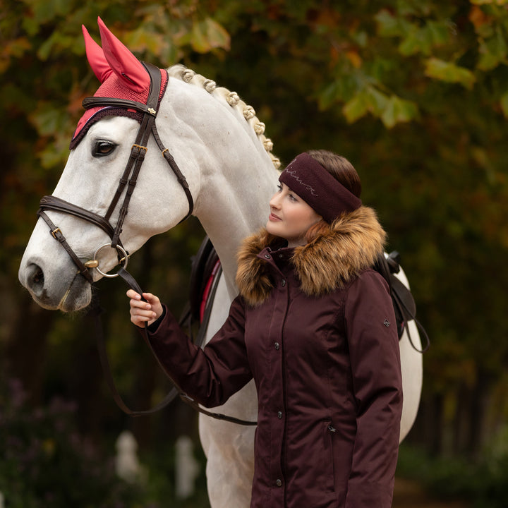 LeMieux Ladies Sparkle Headband - Damson