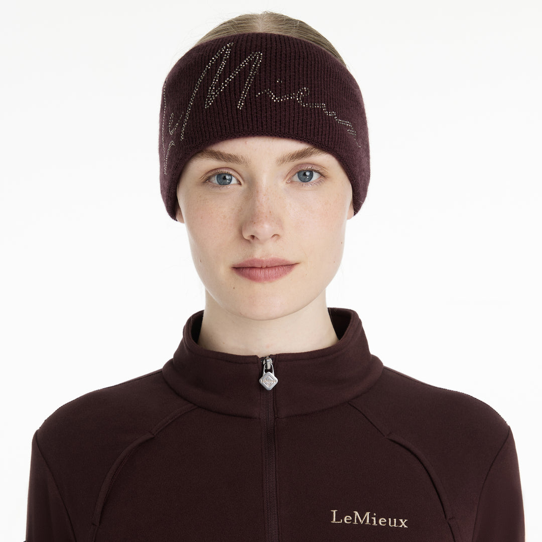 LeMieux Ladies Sparkle Headband - Damson