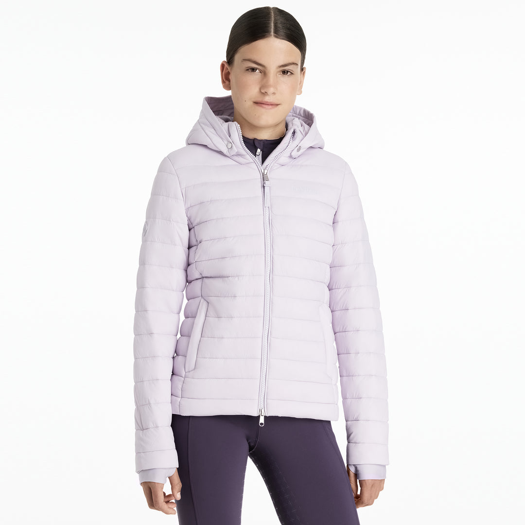 LeMieux Young Rider Ruby Puffer Jacket Lilac