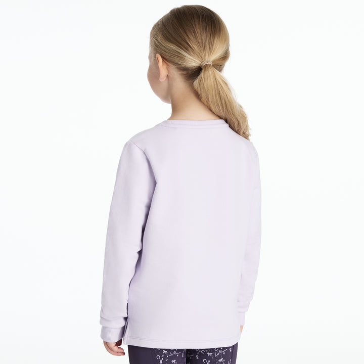 LeMieux Mini Poppy Long Sleeve Top Lilac