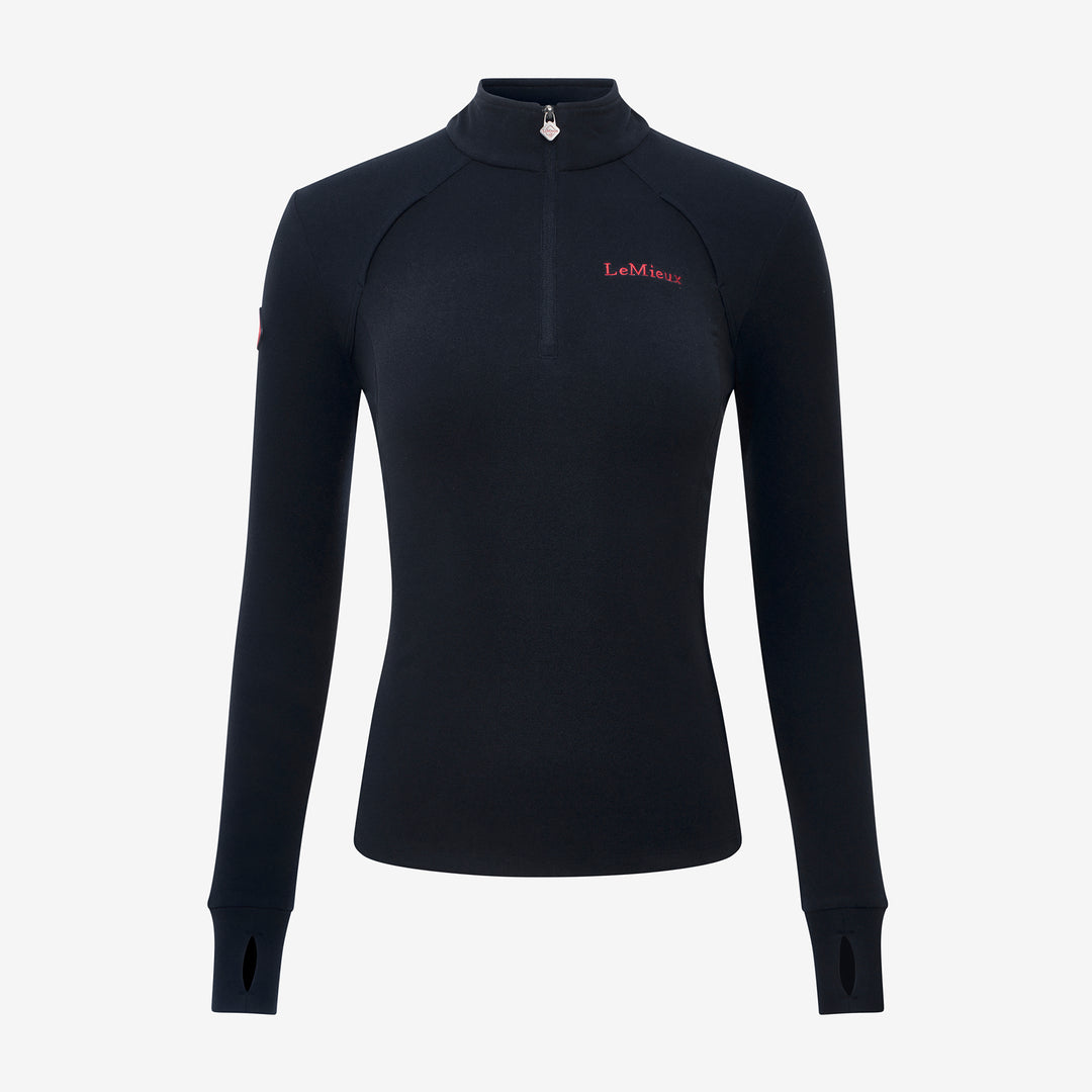 LeMieux Ladies Frances Quarter Zip Fleece - Navy