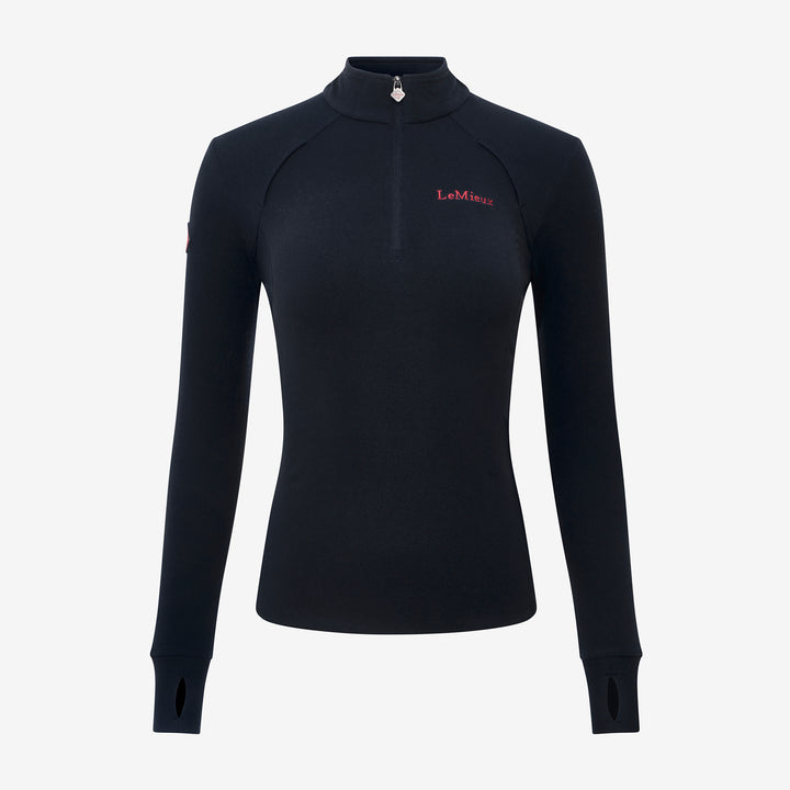 LeMieux Ladies Frances Quarter Zip Fleece - Navy