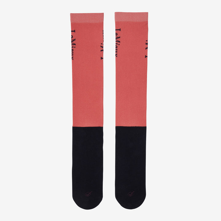 LeMieux Ladies Competition Socks 2 Pack Cranberry