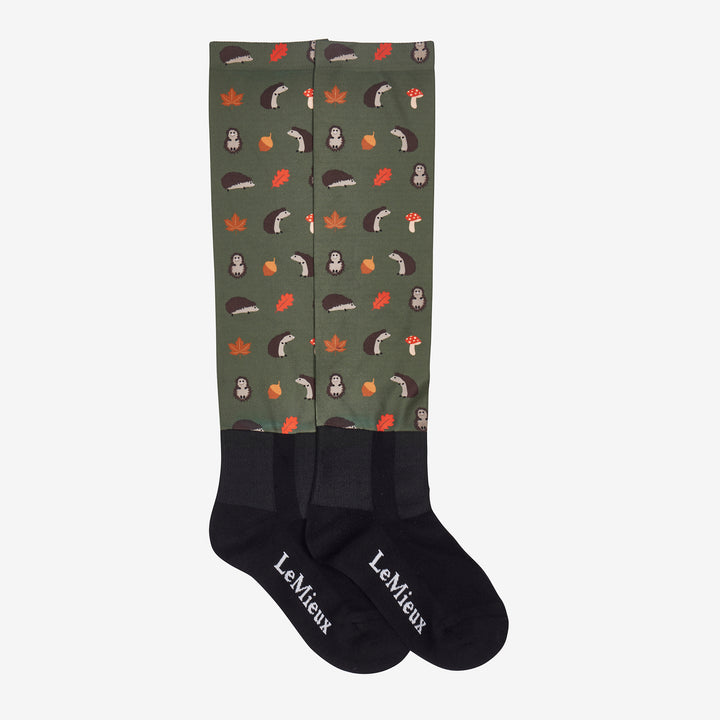 LeMieux Ladies Hedgehogs Footsie Socks