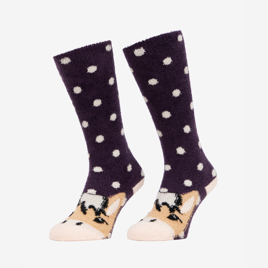 LeMieux Ladies Fjord Fluffy Character Socks
