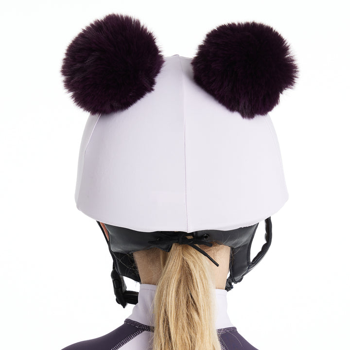 LeMieux Mini Double Pom Hat Silk - Lilac