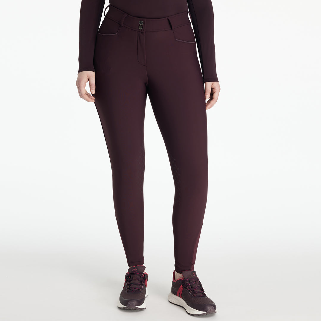 LeMieux Ladies Isabelle Full Seat Breeches Damson
