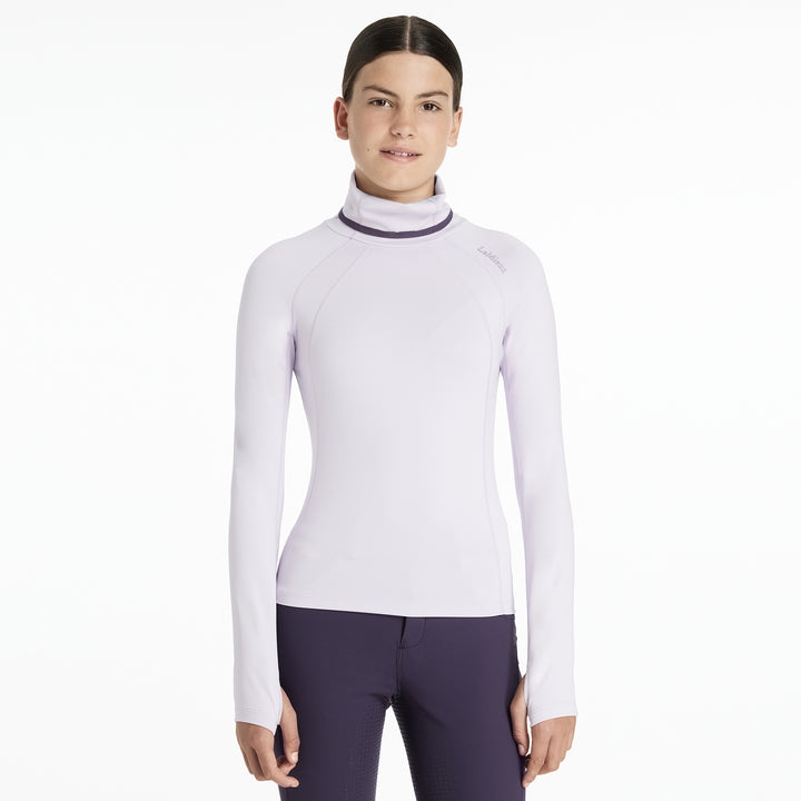 LeMieux Young Rider Savannah Snood Mesh Base Layer Lilac