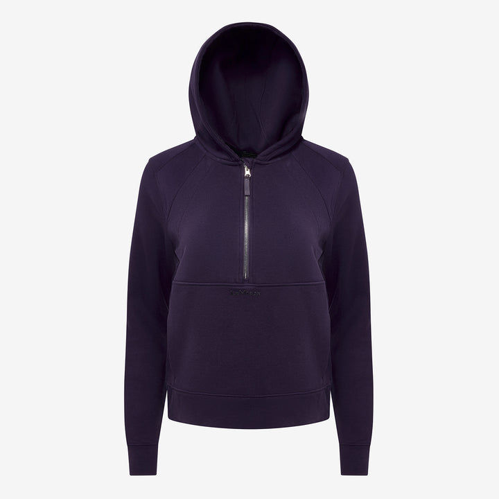 LeMieux Ladies Henrietta Half Zip Hoodie Juniper